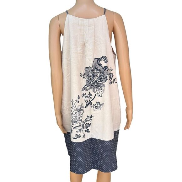 Anthropologie Floreat Sava Silk Halter Dress with pockets Sz 14 - Picture 6 of 12